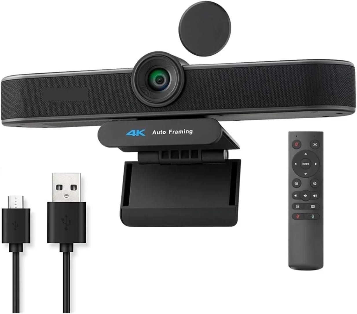 وب کم، دوربین وب کنفرانس 8 مگاپیکسلی با زوم دیجیتال 4 برابر و قاب بندی خودکار روی دوربین وب USB PC 2K برای کنفرانس، پخش زنده و ضبط (A) وب کم، دوربین وب کنفرانس 8 مگاپیکسلی با زوم دیجیتال 4 برابر و قاب بندی خودکار روی دوربین وب USB PC 2K برای کنفرانس، پخش زنده و ضبط (A)