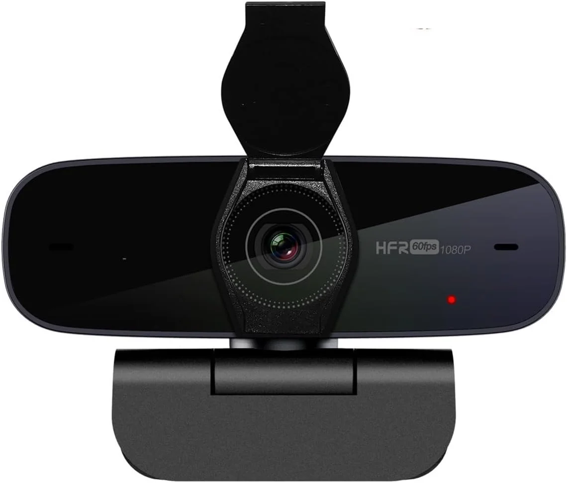وب کم، دوربین وب Full HD 1080p با فوکوس خودکار 60 فریم در ثانیه با پوشش حریم خصوصی قابل جابجایی و میکروفون های USB به همراه نرم افزار وب کم، دوربین وب Full HD 1080p با فوکوس خودکار 60 فریم در ثانیه با پوشش حریم خصوصی قابل جابجایی و میکروفون های USB به همراه نرم افزار