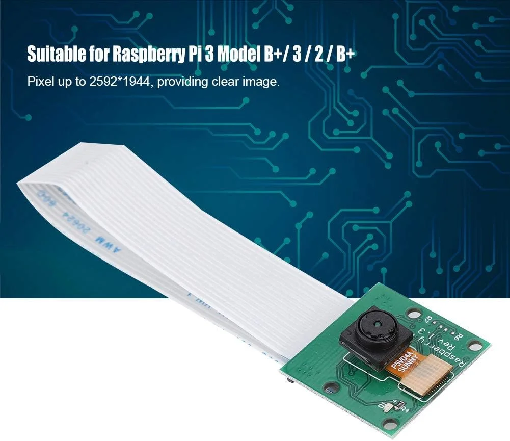 وب کم مینی XUMIUZIY 1080p HD، ماژول دوربین وب کم 5 مگاپیکسلی مدل B+ برای 3B/2B A++ وب کم مینی XUMIUZIY 1080p HD، ماژول دوربین وب کم 5 مگاپیکسلی مدل B+ برای 3B/2B A++