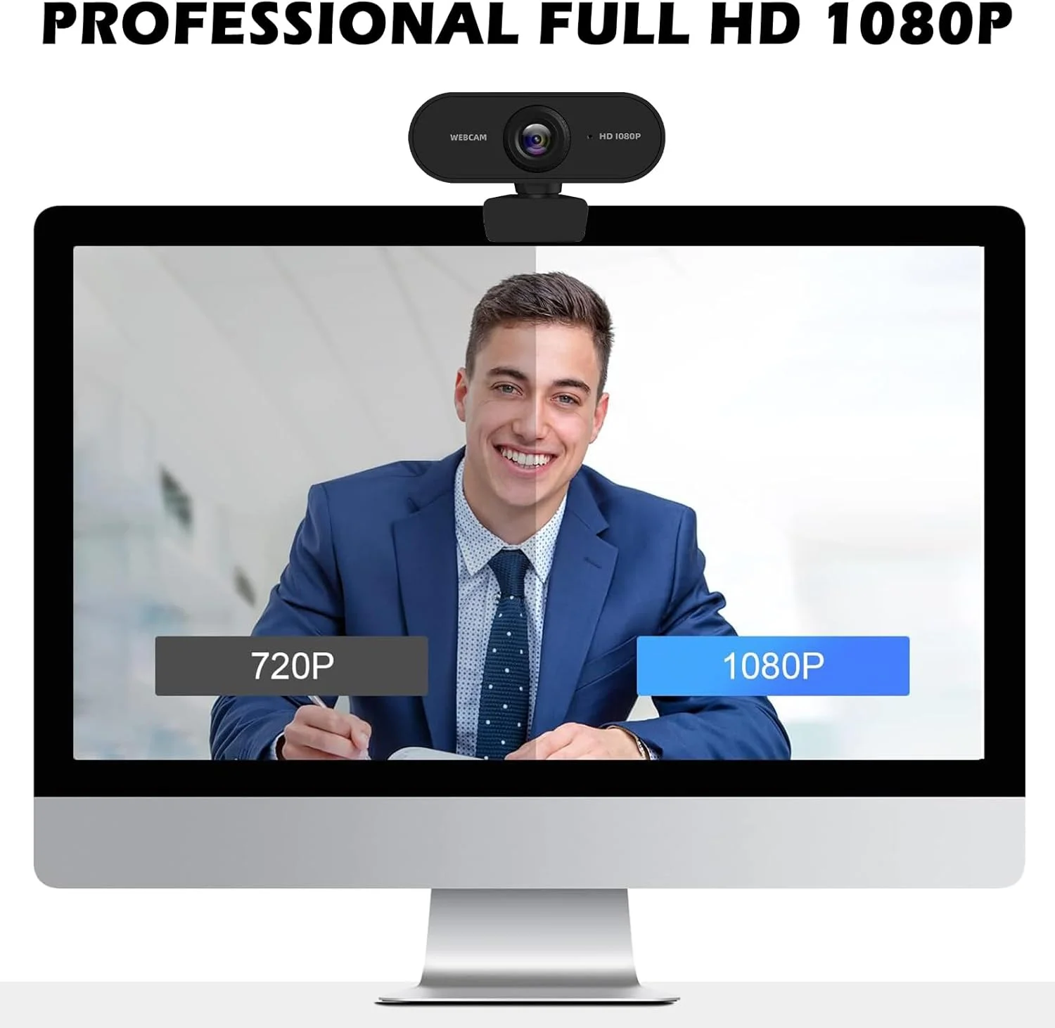 وب کم 1080P Yakiter با میکروفون، دوربین USB HD با فوکوس خودکار، میکروفون های حذف نویز، دوربین کامپیوتر برای استریم، تماس ویدیویی، اسکایپ، تیمز، زوم، PC، کامپیوتر-(FT) (A) وب کم 1080P Yakiter با میکروفون، دوربین USB HD با فوکوس خودکار، میکروفون های حذف نویز، دوربین کامپیوتر برای استریم، تماس ویدیویی، اسکایپ، تیمز، زوم، PC، کامپیوتر-(FT) (A)