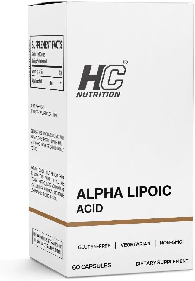 اچ سی نوتریشن آلفا لیپوئیک اسید 60 کپسول اچ سی نوتریشن آلفا لیپوئیک اسید 60 کپسول