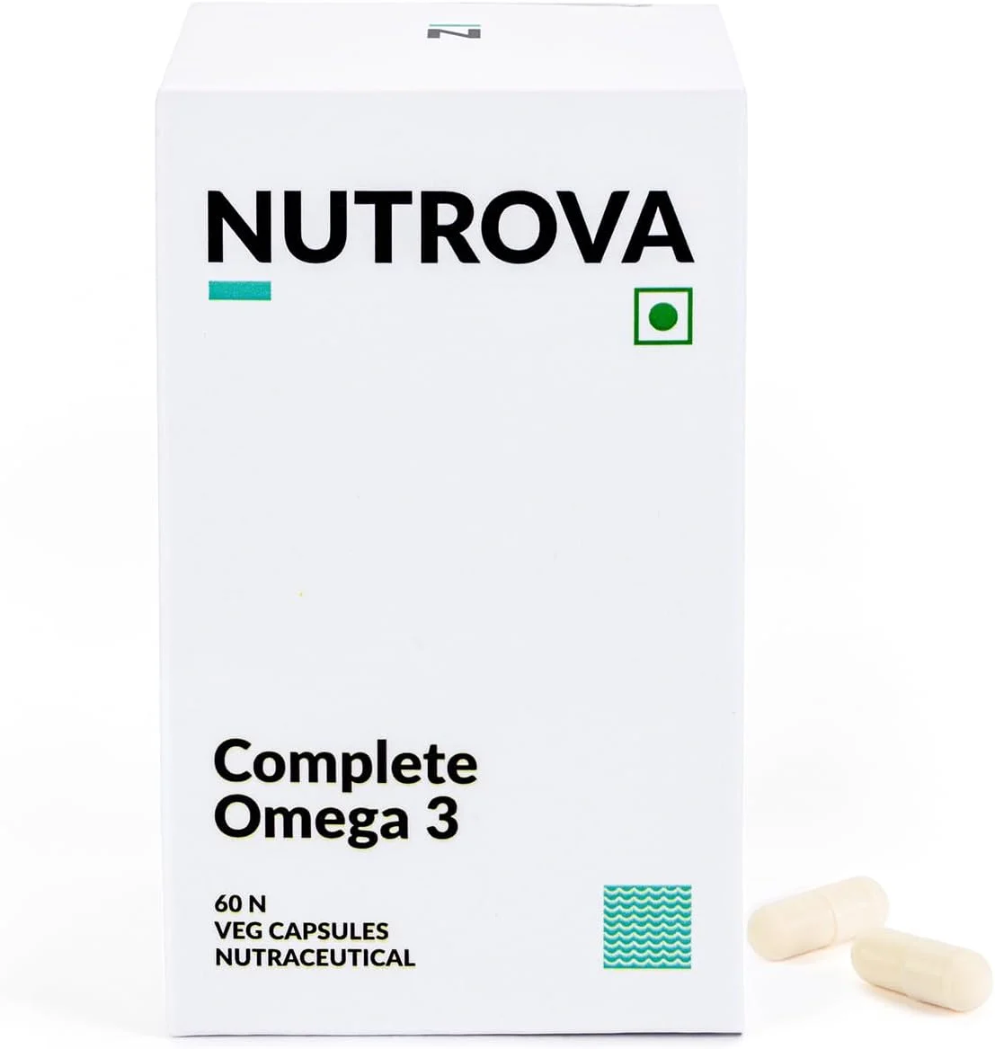 نوتراوا امگا 3 کامل گیاهی و بدون ژلاتین 60 کپسول با عصاره جلبک دریایی حاوی 17% DHA با منبع گیاهی - پشتیبانی از سلامت قلب و عروق، پوست و مو و غیره - ایده آل برای گیاهخواران نوتراوا امگا 3 کامل گیاهی و بدون ژلاتین 60 کپسول با عصاره جلبک دریایی حاوی 17% DHA با منبع گیاهی - پشتیبانی از سلامت قلب و عروق، پوست و مو و غیره - ایده آل برای گیاهخواران