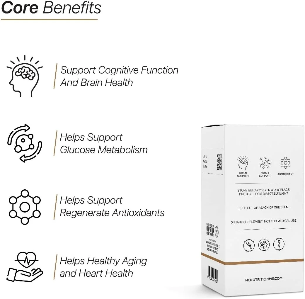 اچ سی نوتریشن آلفا لیپوئیک اسید 60 کپسول اچ سی نوتریشن آلفا لیپوئیک اسید 60 کپسول