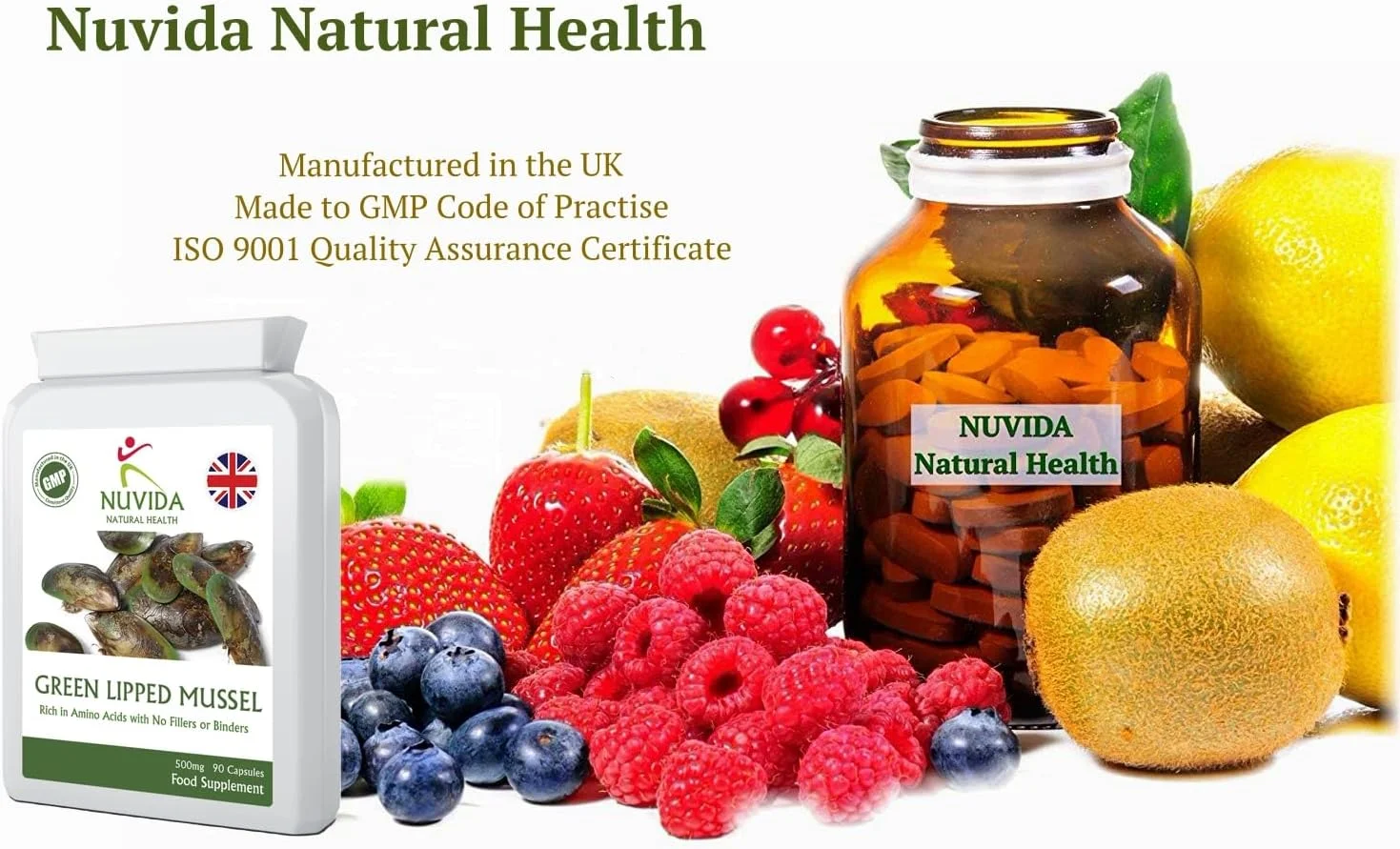 کپسول های صدف لب سبز نویدا - صدف لب سبز با قدرت بالا برای انسان - 90 کپسول - عصاره صدف لب سبز تهیه شده از محیطی پایدار در نیوزلند