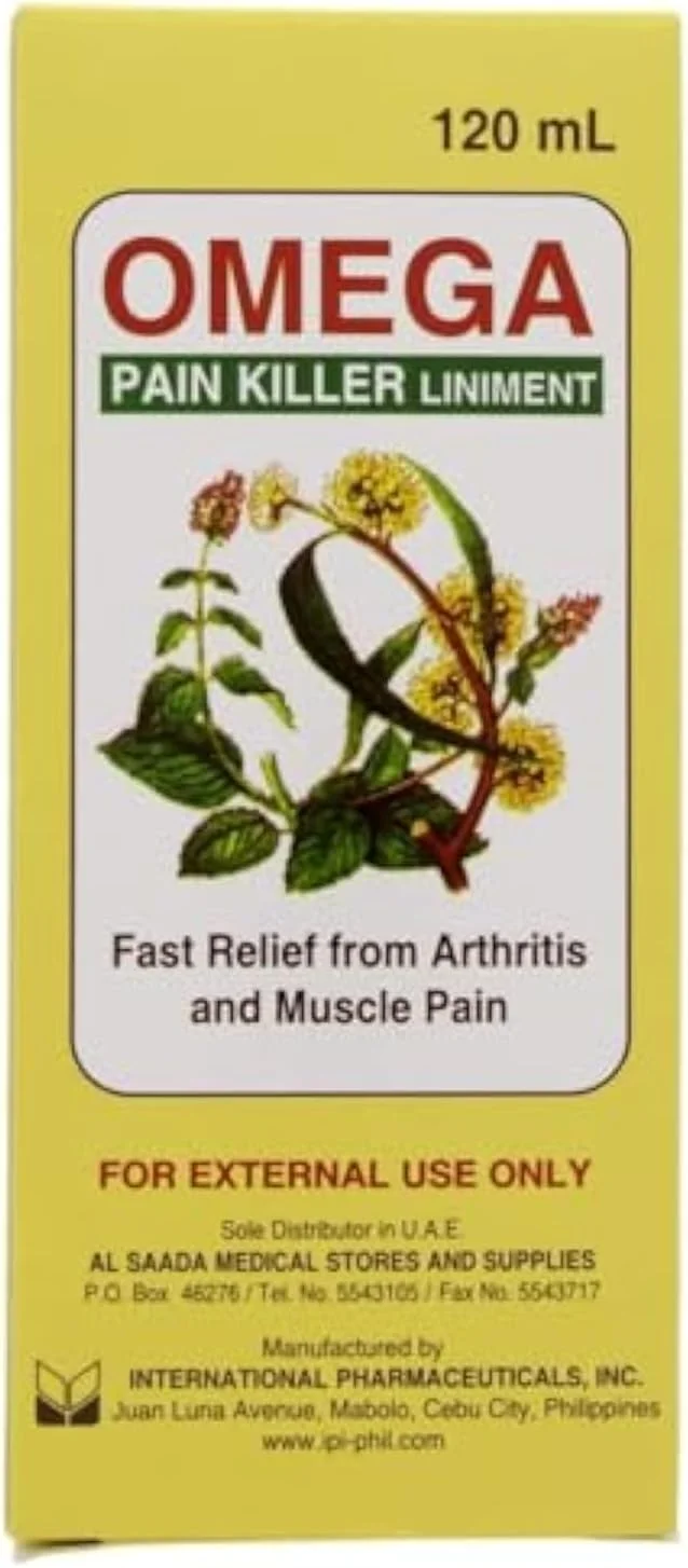 روغن لینیمنت امگا تسکین دهنده درد 120 میلی لیتر