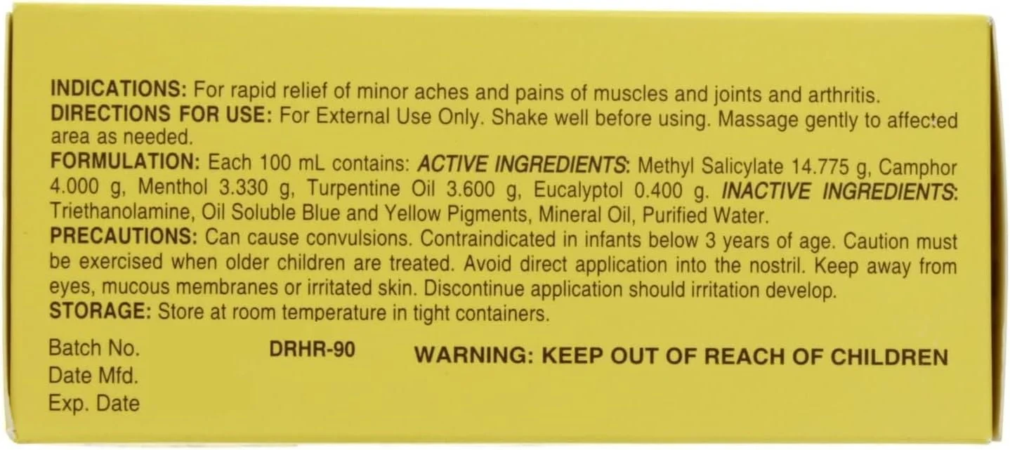 روغن لینیمنت امگا تسکین دهنده درد 120 میلی لیتر