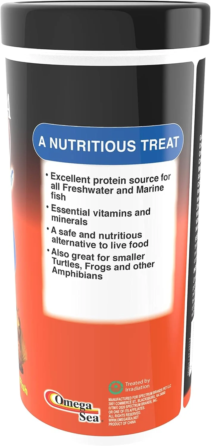 غذای میگو مایسیس خشک شده امگا وان 42 گرم غذای میگو مایسیس خشک شده امگا وان 42 گرم