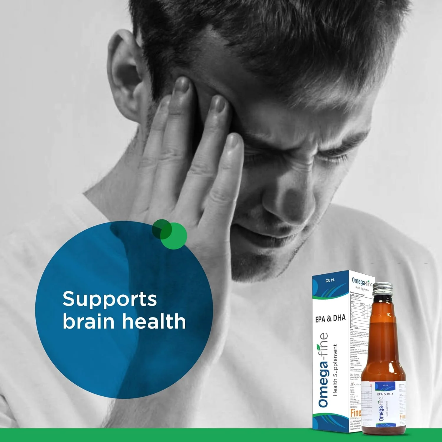 شربت مکمل سلامتی حاوی روغن ماهی (امگا 3، EPA، DHA) برای سلامت مغز و تقویت سیستم ایمنی (225 میلی لیتر) شربت مکمل سلامتی حاوی روغن ماهی (امگا 3، EPA، DHA) برای سلامت مغز و تقویت سیستم ایمنی (225 میلی لیتر)