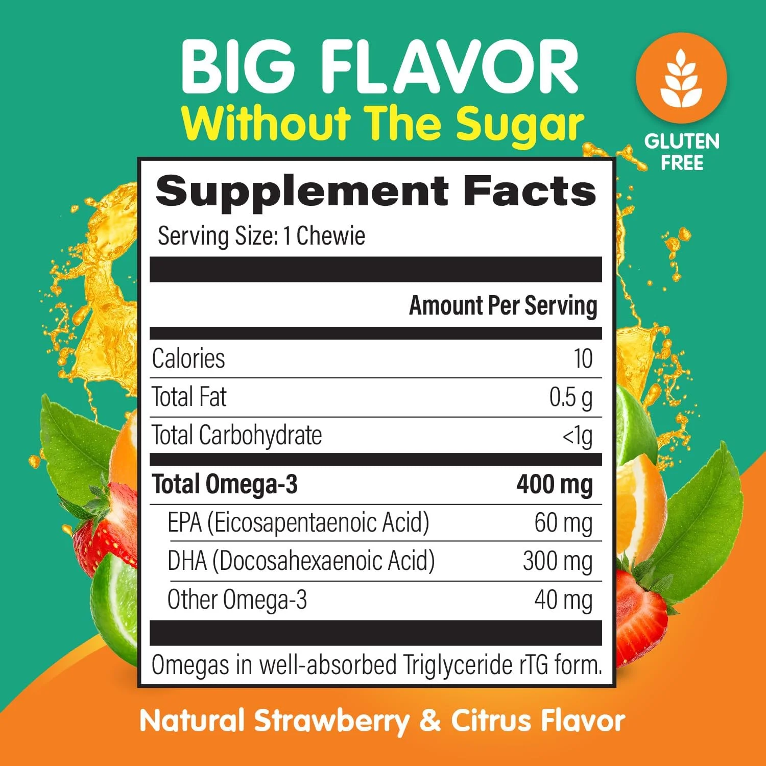 پاستیل امگا 3 امگا وی آ - پاستیل های جویدنی ژله ای با DHA بالا - امگا 3 برای کودکان، پشتیبانی از سلامت مغز و چشم - طعم میوه طبیعی بدون شکر - پاستیل پاستیل امگا 3 امگا وی آ - پاستیل های جویدنی ژله ای با DHA بالا - امگا 3 برای کودکان، پشتیبانی از سلامت مغز و چشم - طعم میوه طبیعی بدون شکر - پاستیل