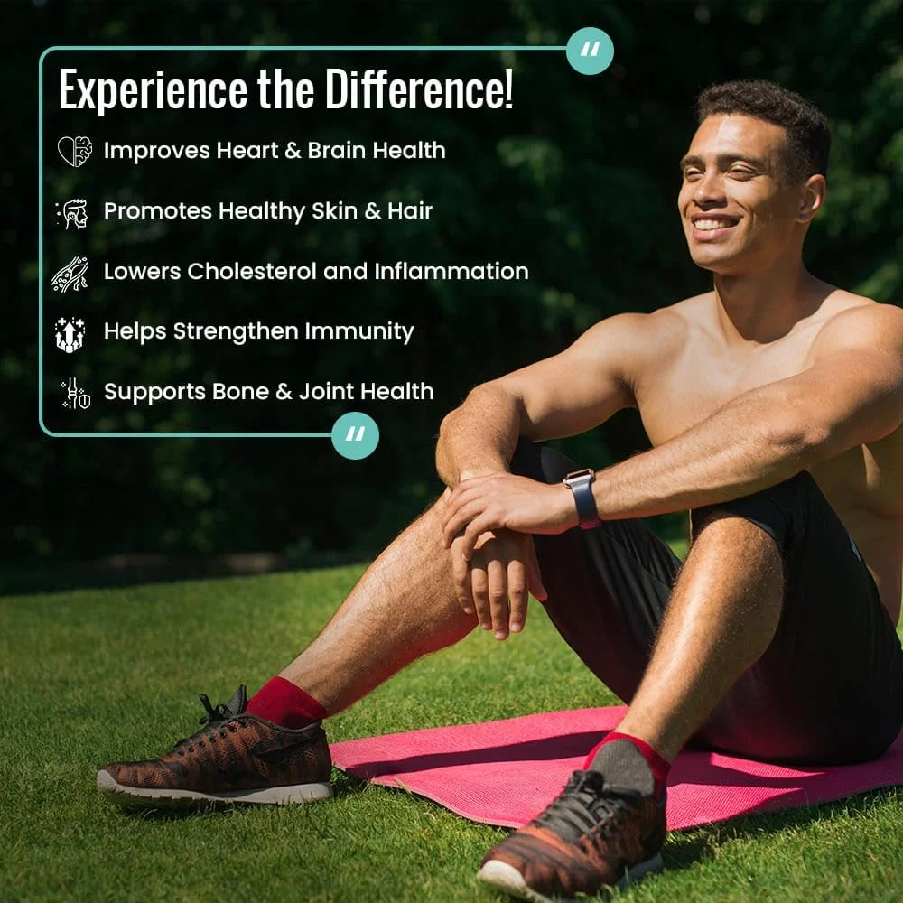 روغن ماهی امگا 3 با قدرت سه برابر OSOAA 1650 میلی گرم - 600 میلی گرم EPA و 400 میلی گرم DHA (60 سافت ژل) | بدون آروغ ماهی | مکمل روغن ماهی امگا 3 روغن ماهی امگا 3 با قدرت سه برابر OSOAA 1650 میلی گرم - 600 میلی گرم EPA و 400 میلی گرم DHA (60 سافت ژل) | بدون آروغ ماهی | مکمل روغن ماهی امگا 3