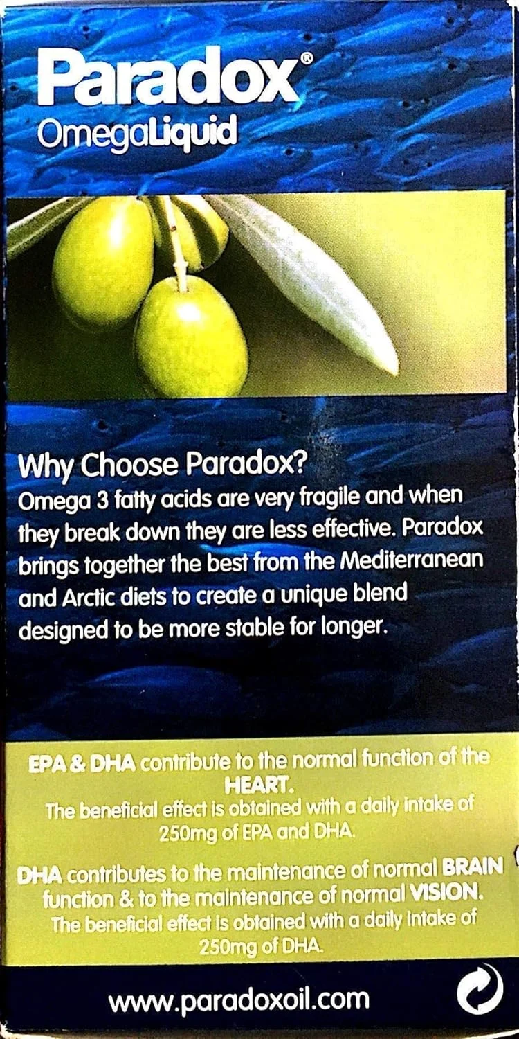 روغن های امگا پارادوکس (3/6/9 225 میلی لیتر) روغن های امگا پارادوکس (3/6/9 225 میلی لیتر)