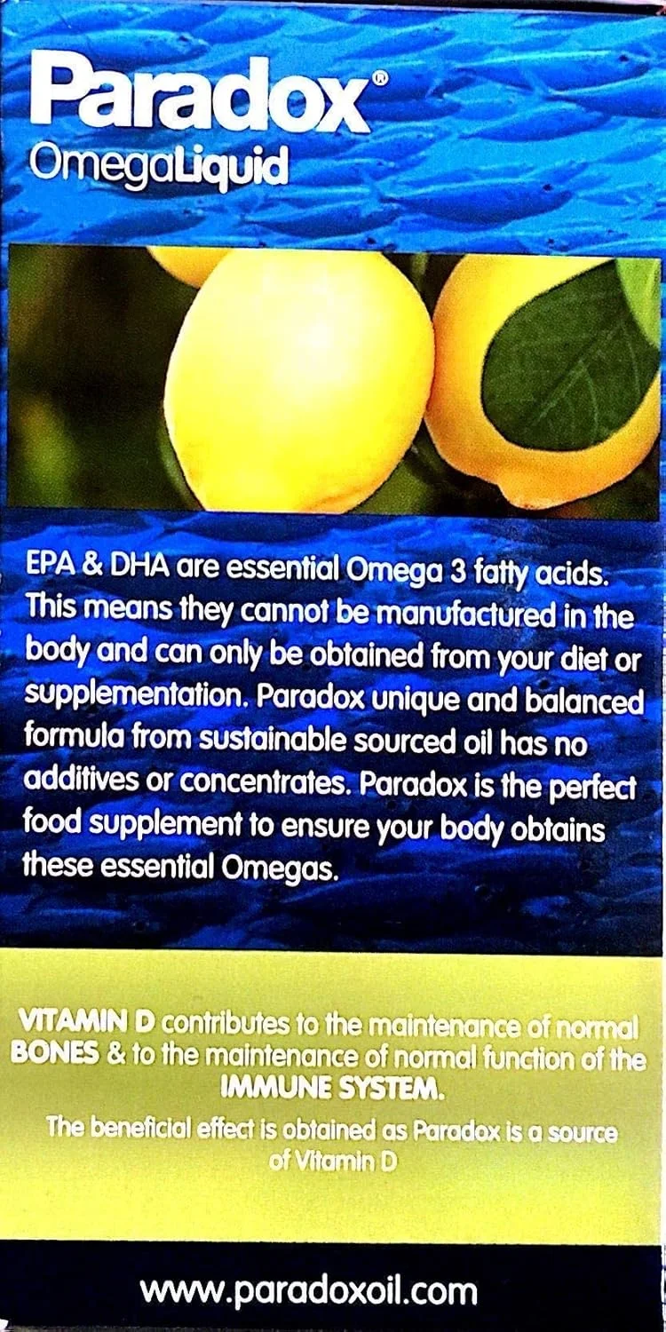 روغن های امگا پارادوکس (3/6/9 225 میلی لیتر) روغن های امگا پارادوکس (3/6/9 225 میلی لیتر)