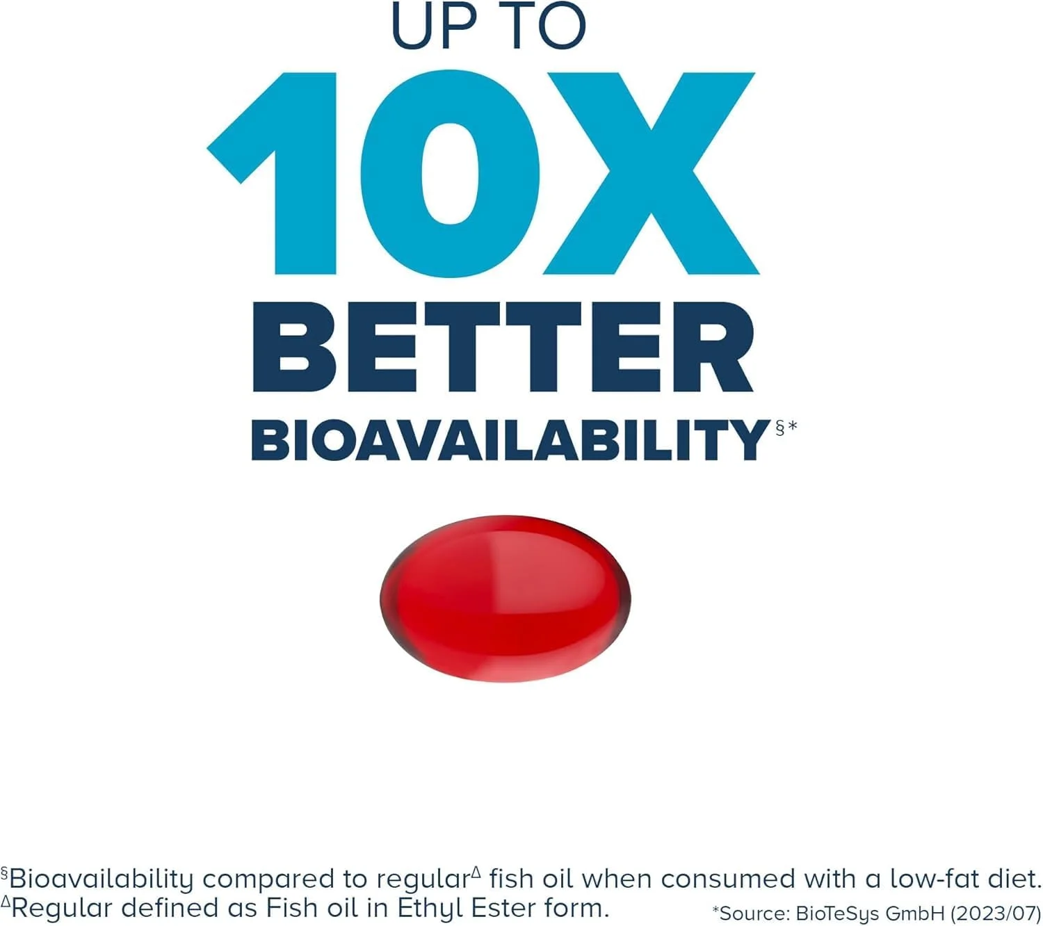 کمپلکس روغن کریل و ماهی امگا 3 پیشرفته Qunol، فراهمی زیستی 10 برابر بهتر، یک قرص در هر دوز، 250 میلی گرم EPA و DHA، پشتیبانی از سلامت مغز، چشم، قلب و مفاصل، 60 عدد کمپلکس روغن کریل و ماهی امگا 3 پیشرفته Qunol، فراهمی زیستی 10 برابر بهتر، یک قرص در هر دوز، 250 میلی گرم EPA و DHA، پشتیبانی از سلامت مغز، چشم، قلب و مفاصل، 60 عدد