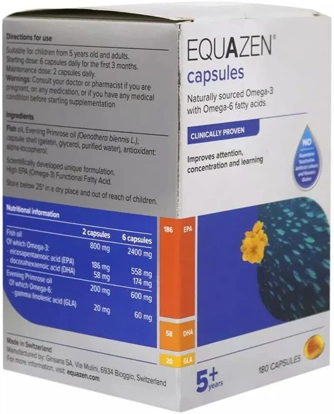 کپسول های EQUAZEN بسته 180 عددی کپسول های EQUAZEN بسته 180 عددی