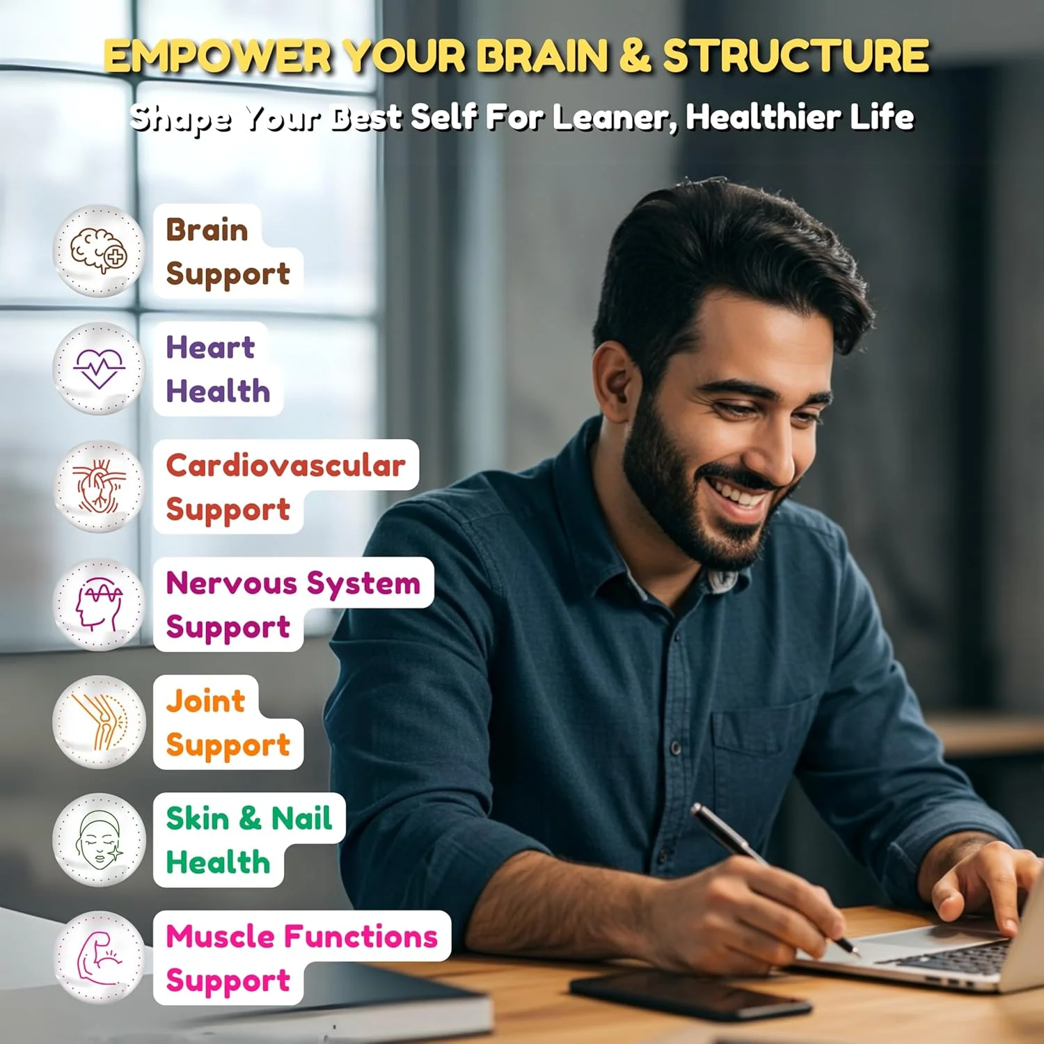 روغن ماهی حلال شیفا نوتریشن با دو برابر قدرت، امگا 3 حلال با 480 میلی گرم DHA، 720 میلی گرم EPA، 2000 میلی گرم روغن ماهی | تامین 2 ماهه | مکمل روغن ماهی برای حمایت از قلب، مغز و مفاصل | ویتامین های حلال روغن ماهی حلال شیفا نوتریشن با دو برابر قدرت، امگا 3 حلال با 480 میلی گرم DHA، 720 میلی گرم EPA، 2000 میلی گرم روغن ماهی | تامین 2 ماهه | مکمل روغن ماهی برای حمایت از قلب، مغز و مفاصل | ویتامین های حلال