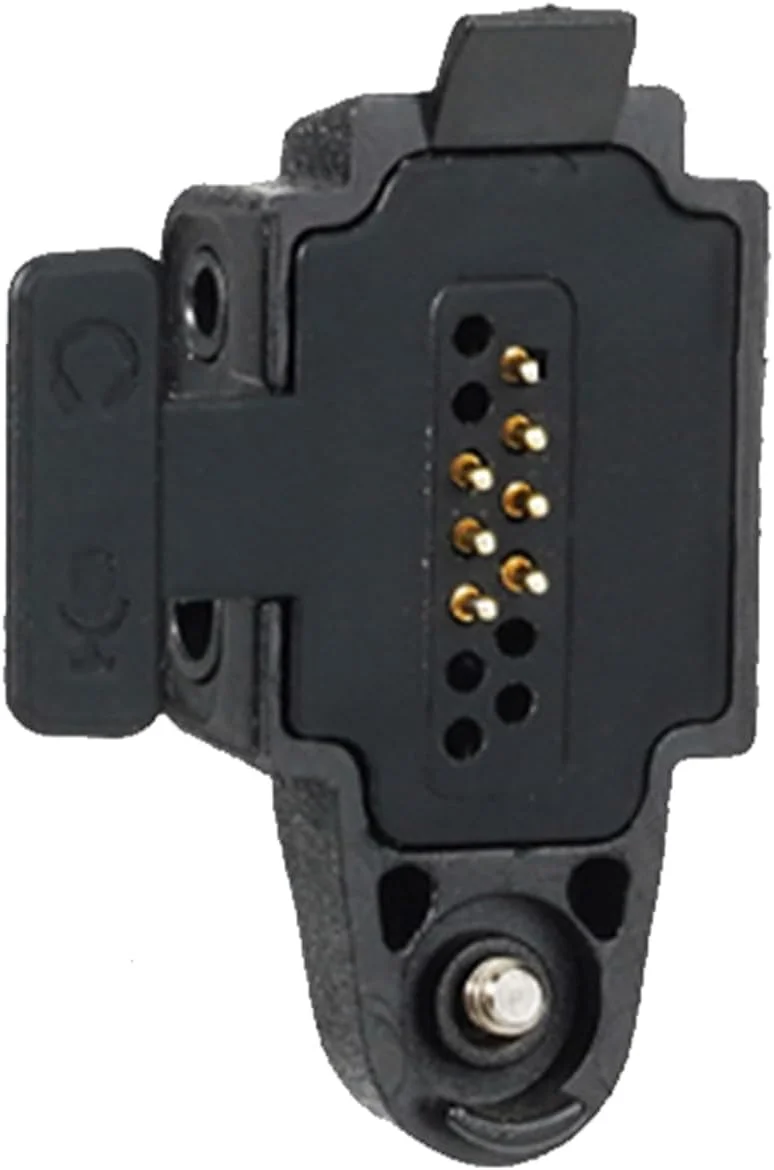 آداپتور صوتی Retevis به کانکتور 2 پین برای بیسیم های RT29 NR30 RT29D RT48 RT47 RT47V RB23 RB46 Ailunce HD1 HD2 HA1G، سازگار با رادیو دو طرفه Motorola GP328Plus (تک بسته)