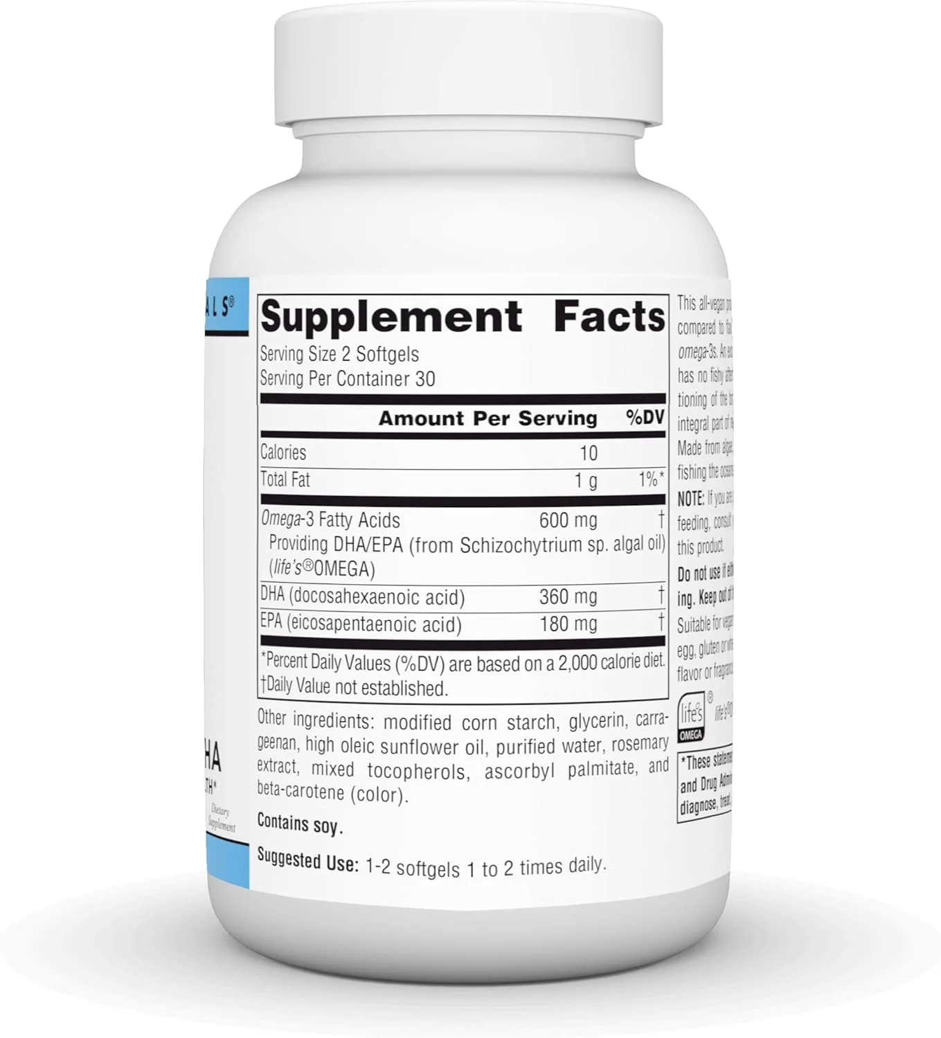 سورس نچرالز 3S EPA DHA - 60 سافت ژل گیاهی سورس نچرالز 3S EPA DHA - 60 سافت ژل گیاهی