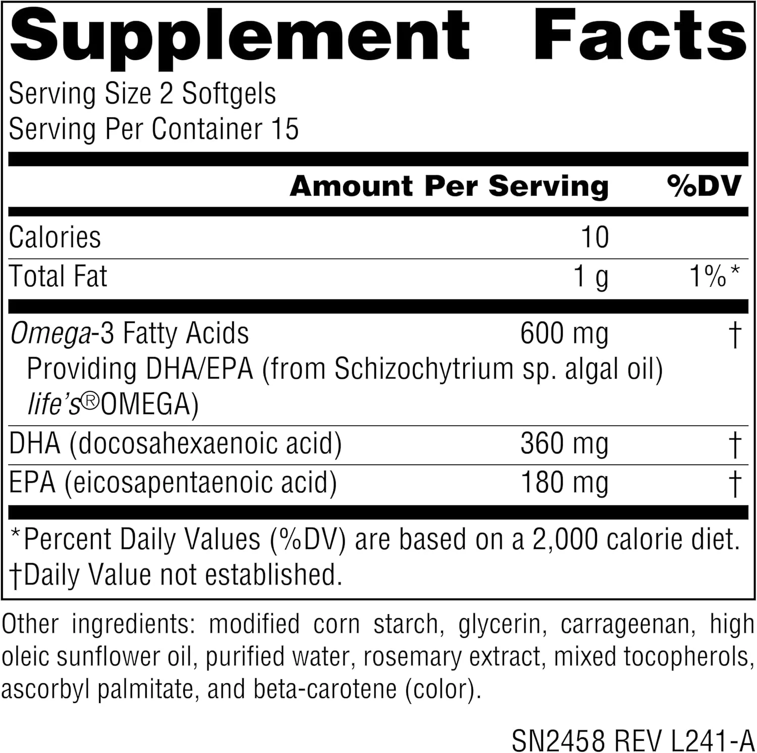 منبع نچرالز امگا 3 گیاهی EPA-DHA - 300 میلی گرم، 30 سافت ژل گیاهی منبع نچرالز امگا 3 گیاهی EPA-DHA - 300 میلی گرم، 30 سافت ژل گیاهی