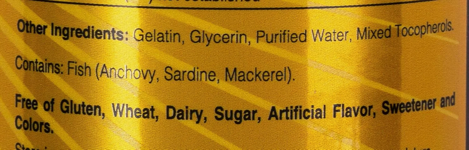 سان شاین نوتریشن امگا 3 فوق غلیظ 950 میلی گرم EPA و DHA، 100 سافت ژل | کمک به حفظ سلامت قلب | بدون گلوتن
