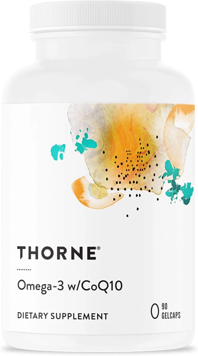 مکمل امگا 3 Thorne با CoQ10 - مکمل اسیدهای چرب امگا 3 با CoQ10 - EPA و DHA - 90 سافت ژل مکمل امگا 3 Thorne با CoQ10 - مکمل اسیدهای چرب امگا 3 با CoQ10 - EPA و DHA - 90 سافت ژل