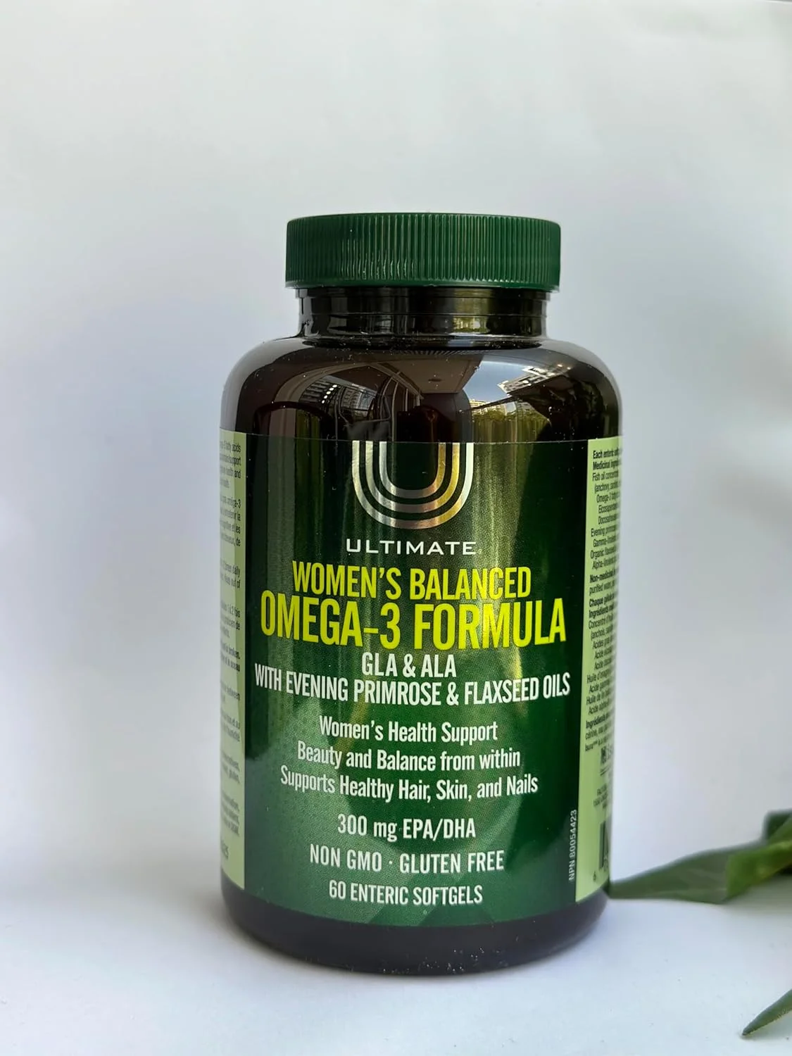 فرمول امگا 3 متعادل بانوان - حاوی روغن گل مغربی و تخم کتان - 300 میلی گرم EPA/DHA - 60 سافت ژل