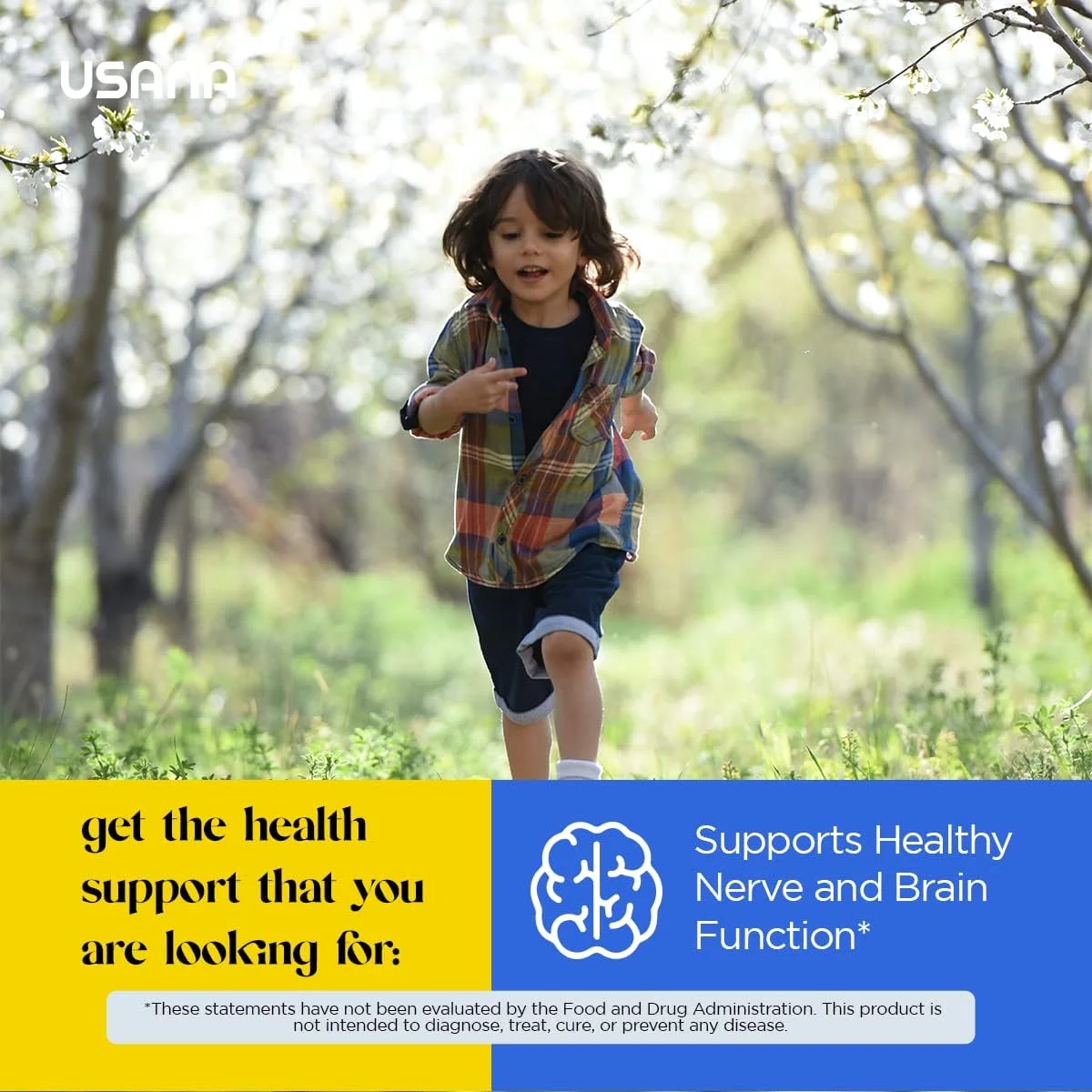 مکمل روغن ماهی امگا جونیور USANA با اسیدهای چرب امگا 3 برای کودکان 4 سال به بالا - 14 بسته