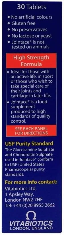 ویتابیوتیکس جوینتِیس حاوی گلوکزامین و کندرویتین - 30 قرص ویتابیوتیکس جوینتِیس حاوی گلوکزامین و کندرویتین - 30 قرص