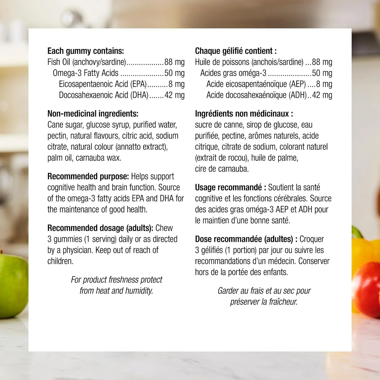 پاستیل امگا 3 Webber Naturals، 50 میلی گرم EPA/DHA، طعم پرتقال، گیلاس، لیمو، 90 عدد