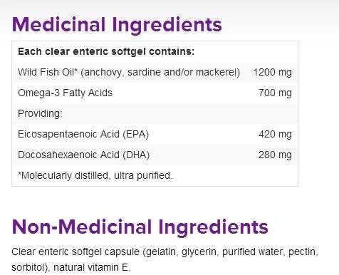 وببر نچرالز امگا 3 فوق العاده قوی 700 میلی گرم EPA/DHA · فوق العاده غلیظ، 100 سافت ژل