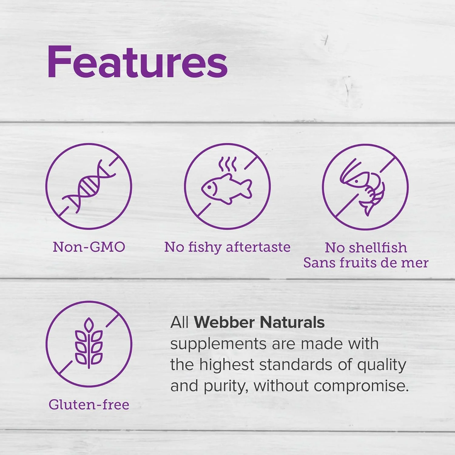 روغن ماهی امگا 3 با قدرت سه برابر Webber Naturals، 1800 میلی گرم امگا 3 (1200 میلی گرم EPA / 600 میلی گرم DHA) در هر وعده، 120 سافت ژل روکش دار، بدون طعم ماهی، برای سلامت قلب، مغز و مفاصل