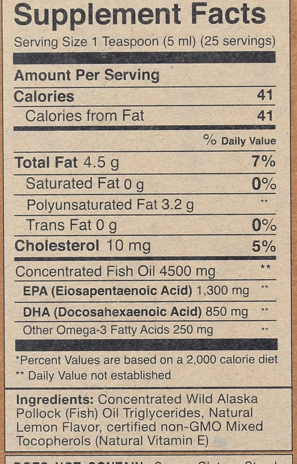 مایع امگا 3 وایلی فاینست پیک، 125 میلی لیتر