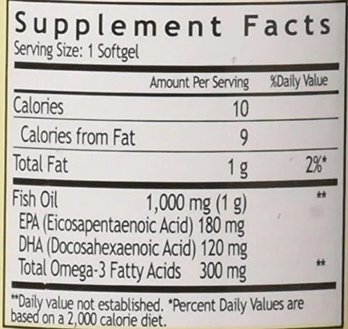 روغن ماهی امگا ویلدمیل، سافت ژل ۱۰۰۰ میلی گرم روغن ماهی امگا ویلدمیل، سافت ژل ۱۰۰۰ میلی گرم