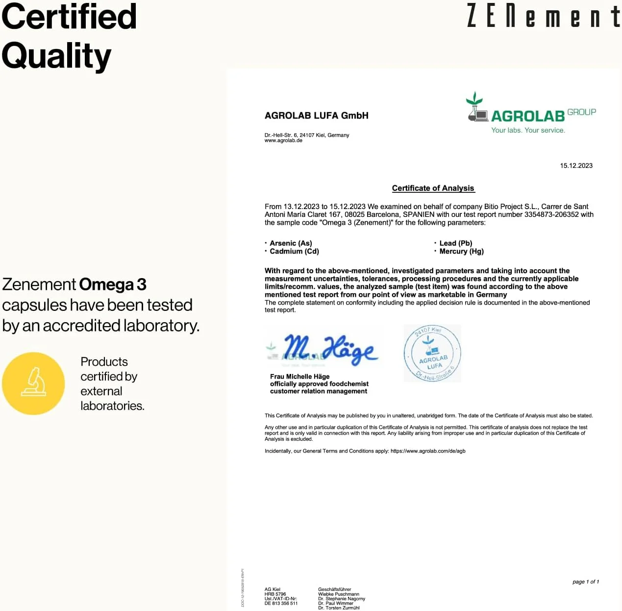 روغن ماهی امگا 3 Zenement | 200 سافت ژل x 1000 میلی گرم | بالاترین غلظت: 35% EPA + 25% DHA | 100% طبیعی