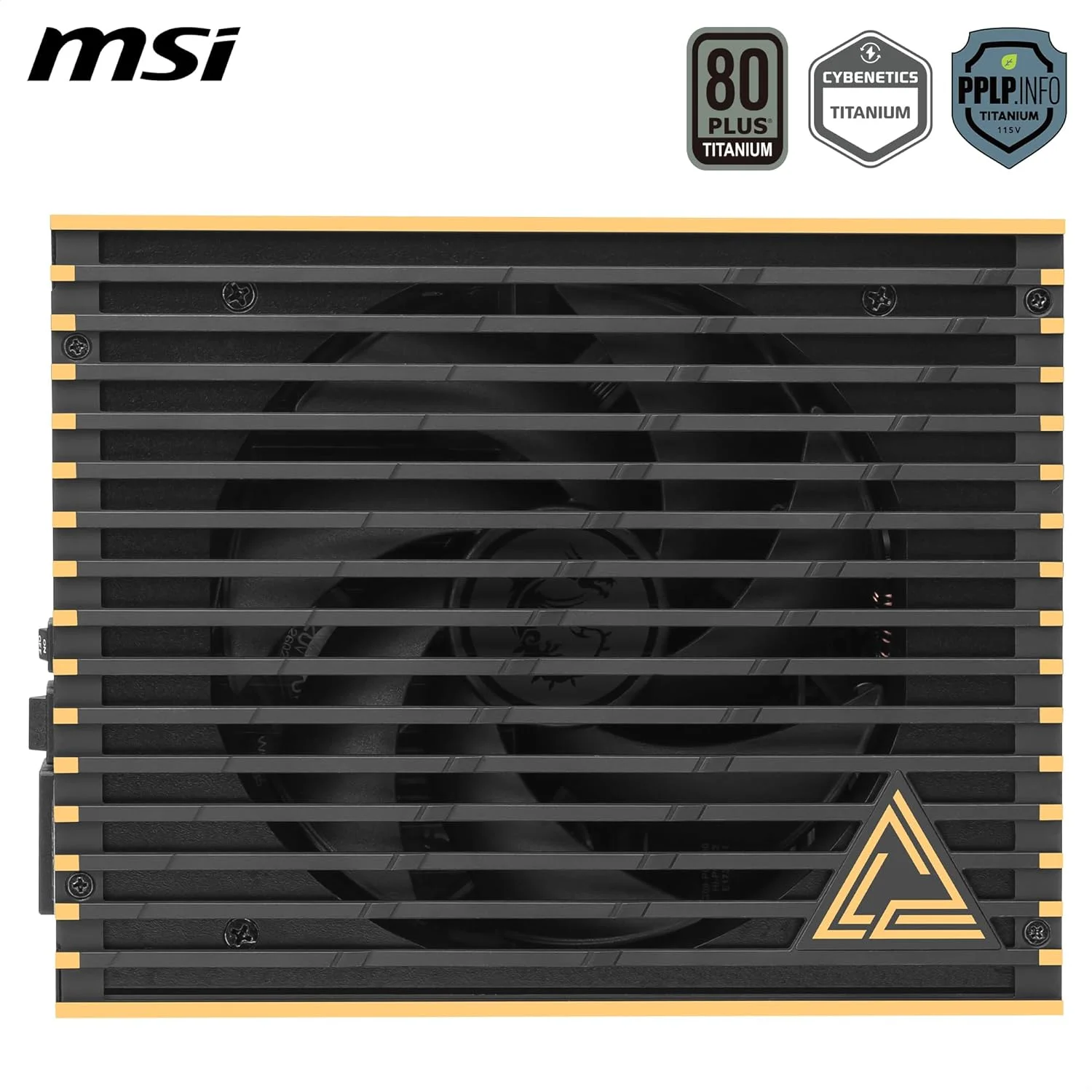 منبع تغذیه گیمینگ MSI MEG Ai1600T PCIE5 ATX 3.1 - تمام ماژولار - دارای گواهینامه 80 Plus Titanium با توان 1600 وات - دارای خازن های ژاپنی 105 درجه سانتیگراد - PSU ATX - 12 سال