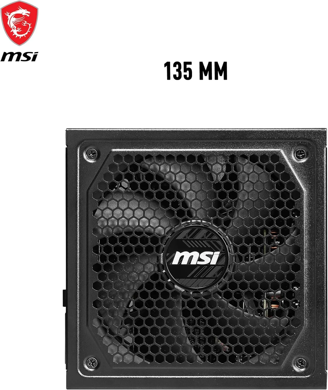منبع تغذیه ماژولار 1000 وات MSI MAG A1000GL PCIE5 80 PLUS Gold - مشکی