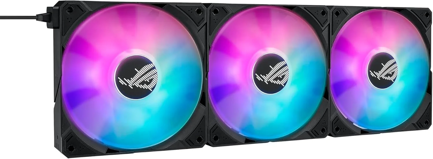 خنک کننده مایع پردازنده ASUS ROG Ryujin III 360 ARGB با نمایشگر 3.5 اینچی LCD، پمپ نسل هشتم Asetek، فن تعبیه شده در پمپ و 3 عدد فن ARGB مغناطیسی زنجیره ای 120 میلی متری ROG - مشکی