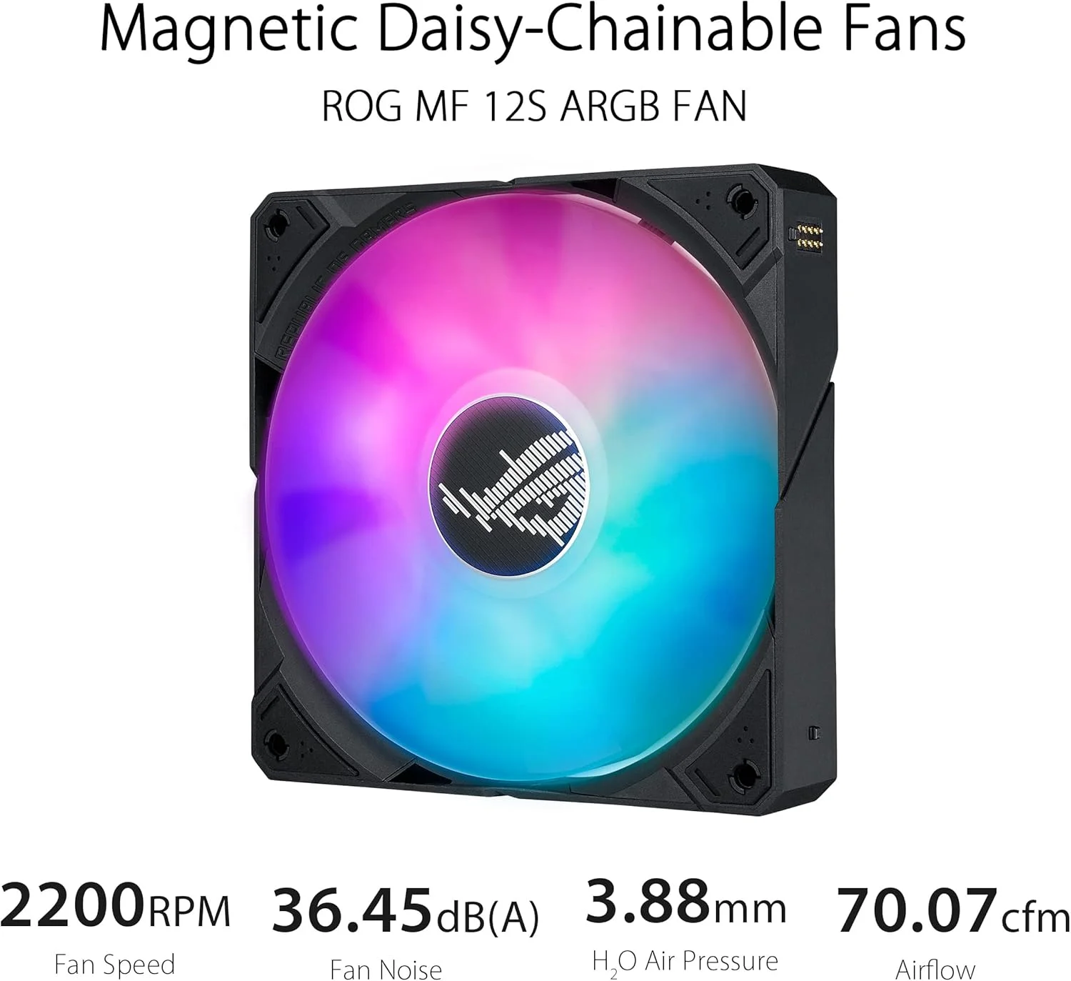 خنک کننده مایع پردازنده ASUS ROG Ryujin III 360 ARGB با نمایشگر 3.5 اینچی LCD، پمپ نسل هشتم Asetek، فن تعبیه شده در پمپ و 3 عدد فن ARGB مغناطیسی زنجیره ای 120 میلی متری ROG - مشکی