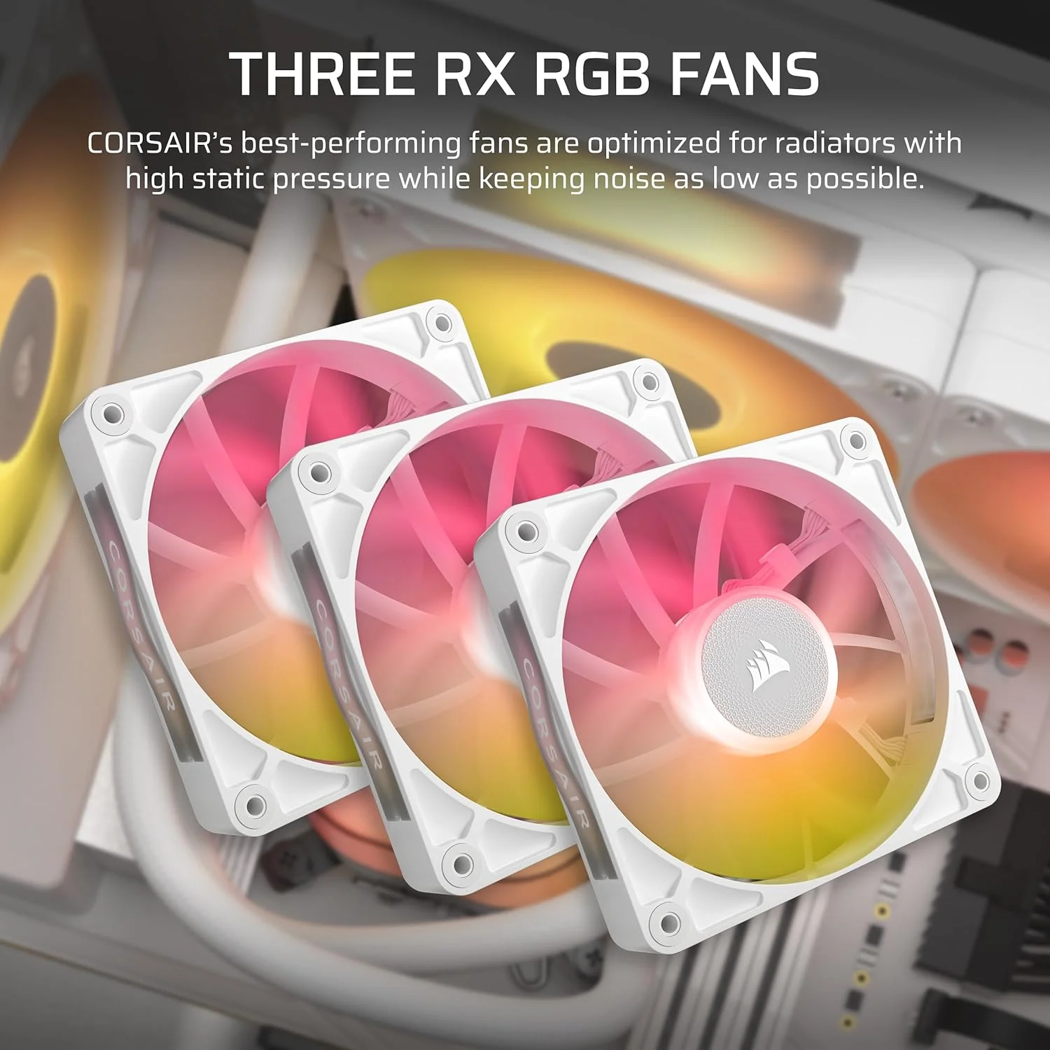 خنک کننده مایع پردازنده CORSAIR iCUE LINK TITAN RX LCD – خنک کننده AIO 360 میلیمتری – کم صدا – موتور خنک کننده FlowDrive – Intel LGA 1851/1700, AMD AM5/AM4 – 3 عدد فن RX120 RGB – شامل هاب سیستم iCUE LINK – سفید خنک کننده مایع پردازنده CORSAIR iCUE LINK TITAN RX LCD – خنک کننده AIO 360 میلیمتری – کم صدا – موتور خنک کننده FlowDrive – Intel LGA 1851/1700, AMD AM5/AM4 – 3 عدد فن RX120 RGB – شامل هاب سیستم iCUE LINK – سفید