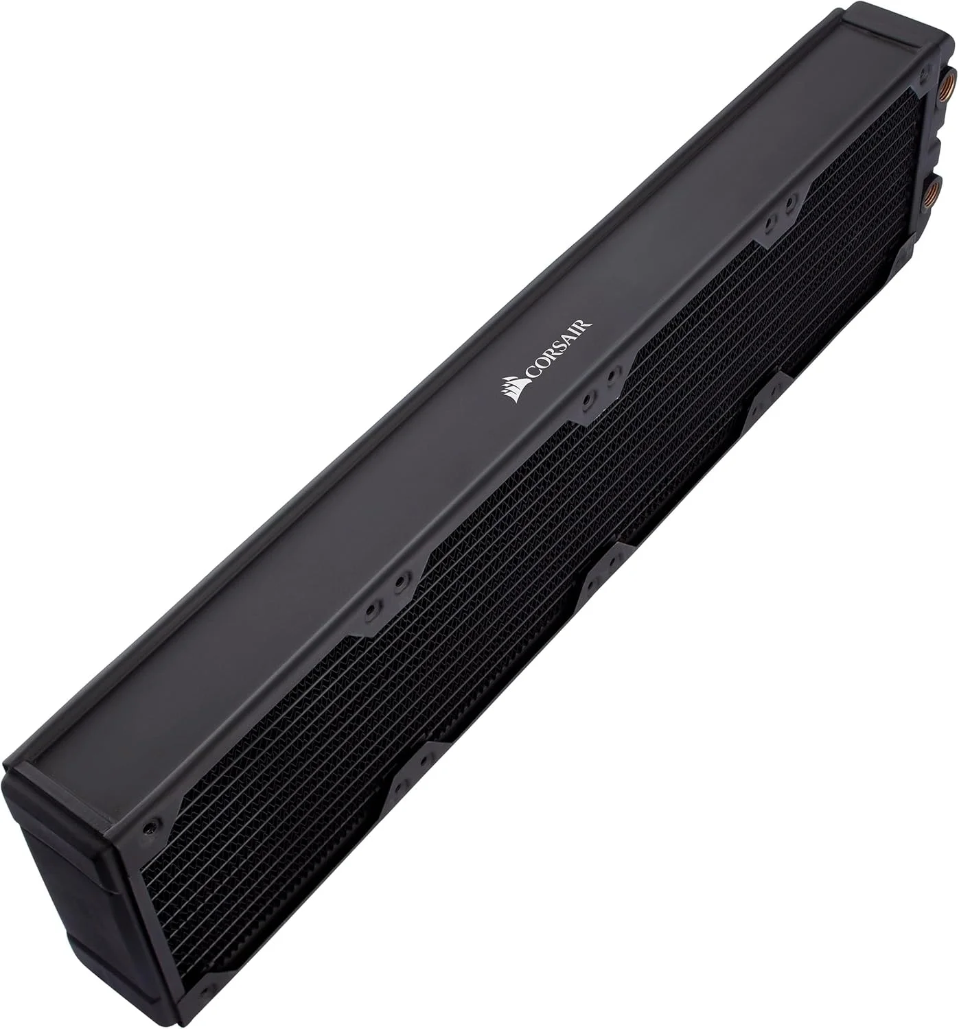 رادیاتور خنک کننده مایع کرسیر Hydro X Series XR7 480mm (چهار جایگاه فن 120mm، نصب آسان، ساختار مسی ممتاز، پوشش پلی یورتان، راهنمای پیچ فن یکپارچه) مشکی رادیاتور خنک کننده مایع کرسیر Hydro X Series XR7 480mm (چهار جایگاه فن 120mm، نصب آسان، ساختار مسی ممتاز، پوشش پلی یورتان، راهنمای پیچ فن یکپارچه) مشکی