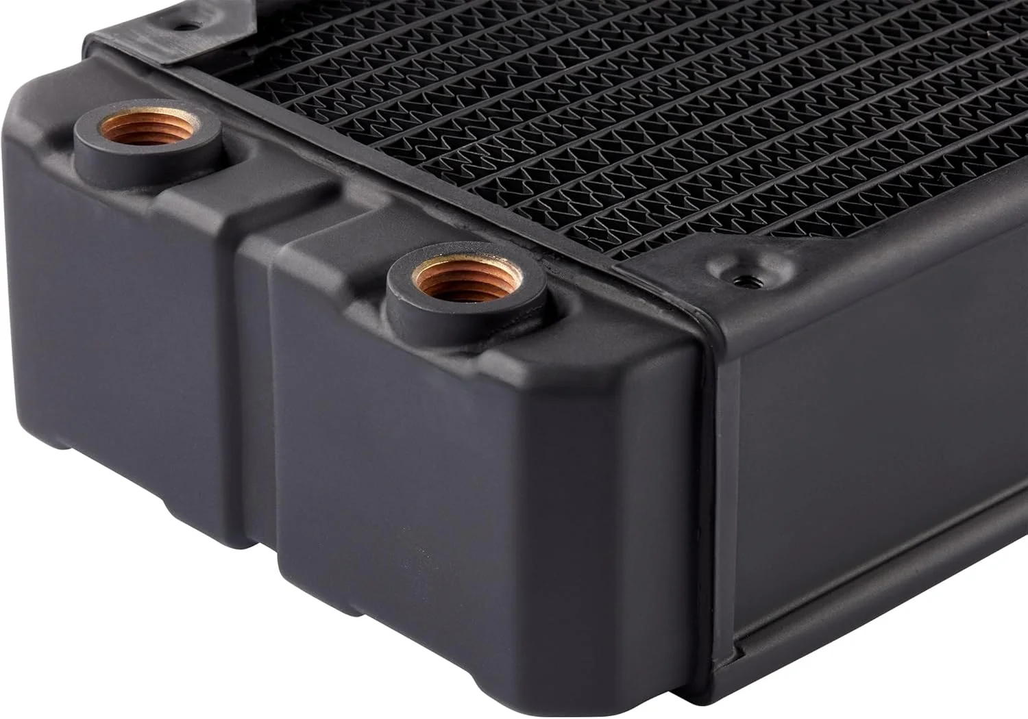 رادیاتور خنک کننده مایع کرسیر Hydro X Series XR7 480mm (چهار جایگاه فن 120mm، نصب آسان، ساختار مسی ممتاز، پوشش پلی یورتان، راهنمای پیچ فن یکپارچه) مشکی رادیاتور خنک کننده مایع کرسیر Hydro X Series XR7 480mm (چهار جایگاه فن 120mm، نصب آسان، ساختار مسی ممتاز، پوشش پلی یورتان، راهنمای پیچ فن یکپارچه) مشکی