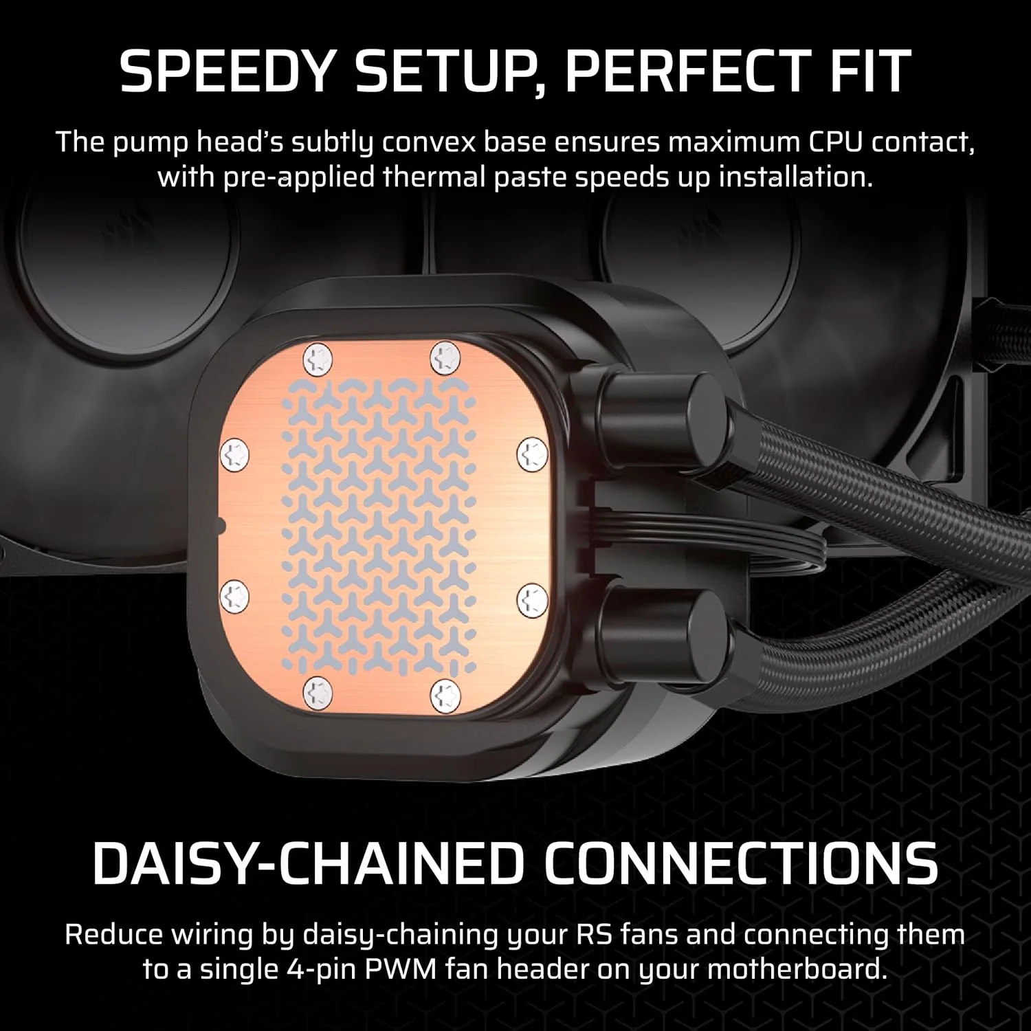 خنک کننده مایع پردازنده CORSAIR NAUTILUS 360 RS – خنک کننده همه کاره 360 میلی‌متری – کم صدا – اتصال مستقیم به مادربرد – اتصال زنجیره‌ای – سازگار با Intel LGA 1851/1700 و AMD AM5/AM4 – شامل 3 عدد فن RS120 – مشکی