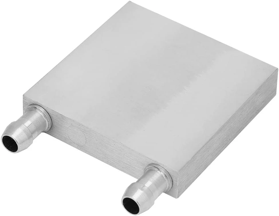 بلوک خنک کننده آبی، آلومینیومی 60x60 میلی متر و 60x180 میلی متر، بلوک آب پردازنده مرکزی با نصب آسان برای پردازنده مرکزی و خنک کننده صنعتی (60 * 60 * 12 میلی متر)