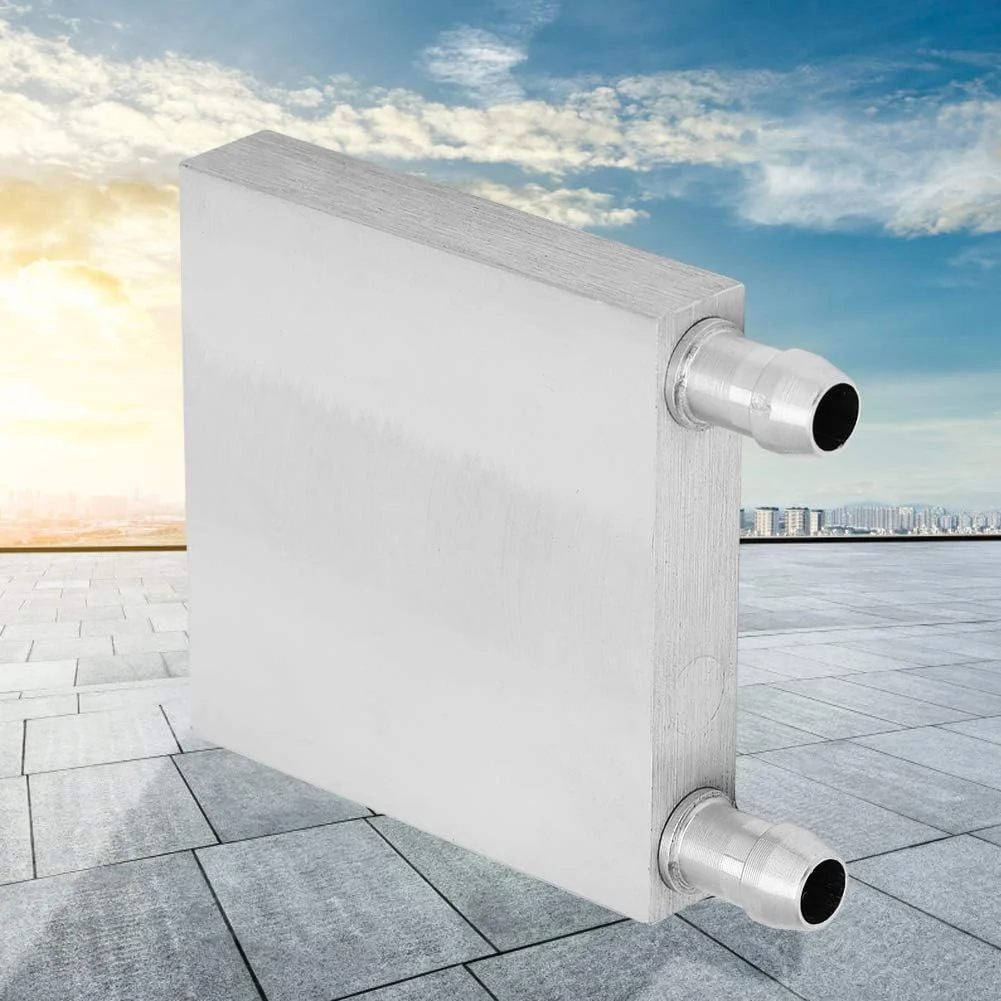 بلوک خنک کننده آبی، آلومینیومی 60x60 میلی متر و 60x180 میلی متر، بلوک آب پردازنده مرکزی با نصب آسان برای پردازنده مرکزی و خنک کننده صنعتی (60 * 60 * 12 میلی متر)