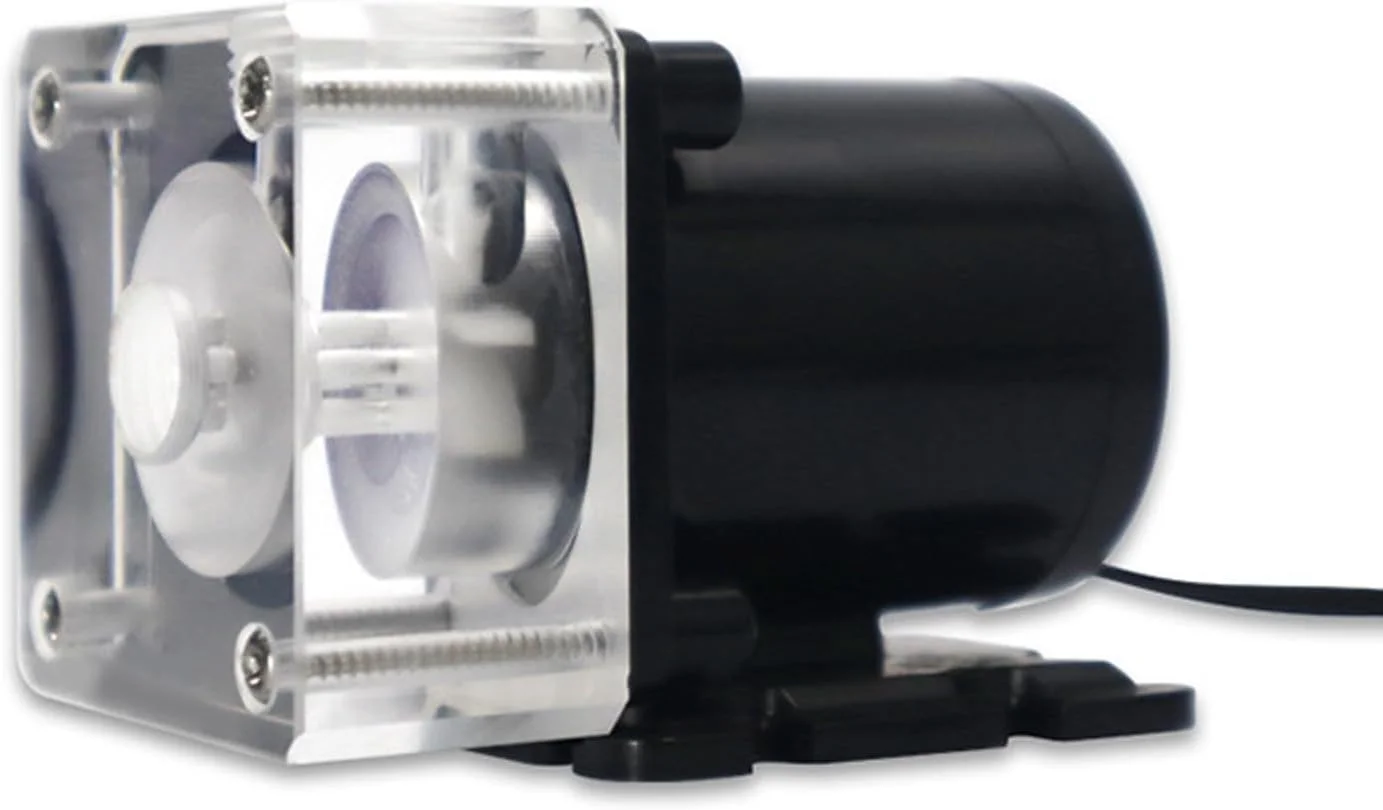 خنک کننده آبی کامپیوتر DM600، خنک کننده پردازنده مرکزی، کم مصرف و بی صدا، 600 لیتر در ساعت