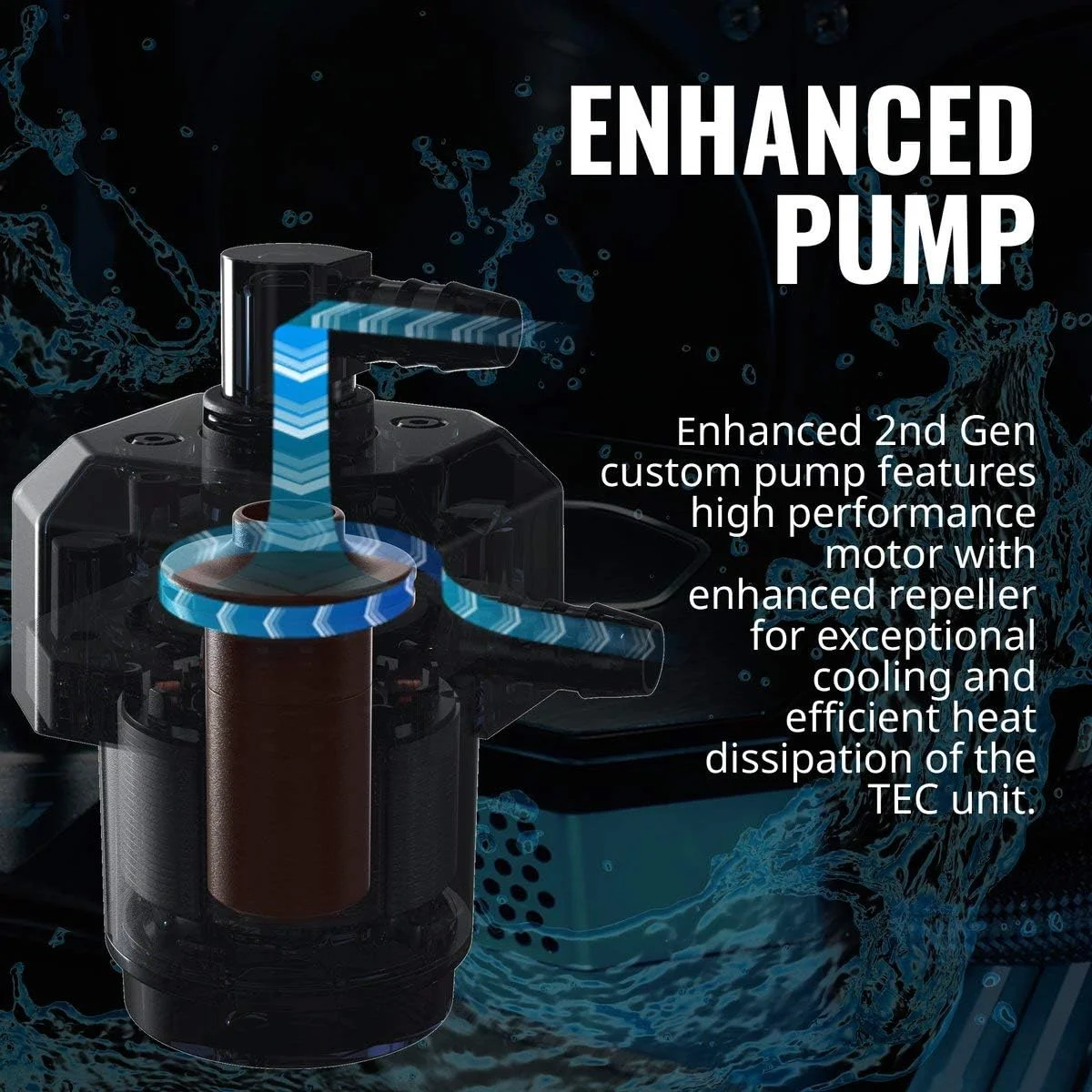 خنک کننده مایع پردازنده Cooler Master MasterLiquid ML360 SUB-Zero، مجهز به فناوری خنک کننده Intel Cryo، پمپ ترموالکتریک (TEC)، رادیاتور 360 میلی متری برای LGA 1200 (MLZ-D36M-A19PK-12) خنک کننده مایع پردازنده Cooler Master MasterLiquid ML360 SUB-Zero، مجهز به فناوری خنک کننده Intel Cryo، پمپ ترموالکتریک (TEC)، رادیاتور 360 میلی متری برای LGA 1200 (MLZ-D36M-A19PK-12)