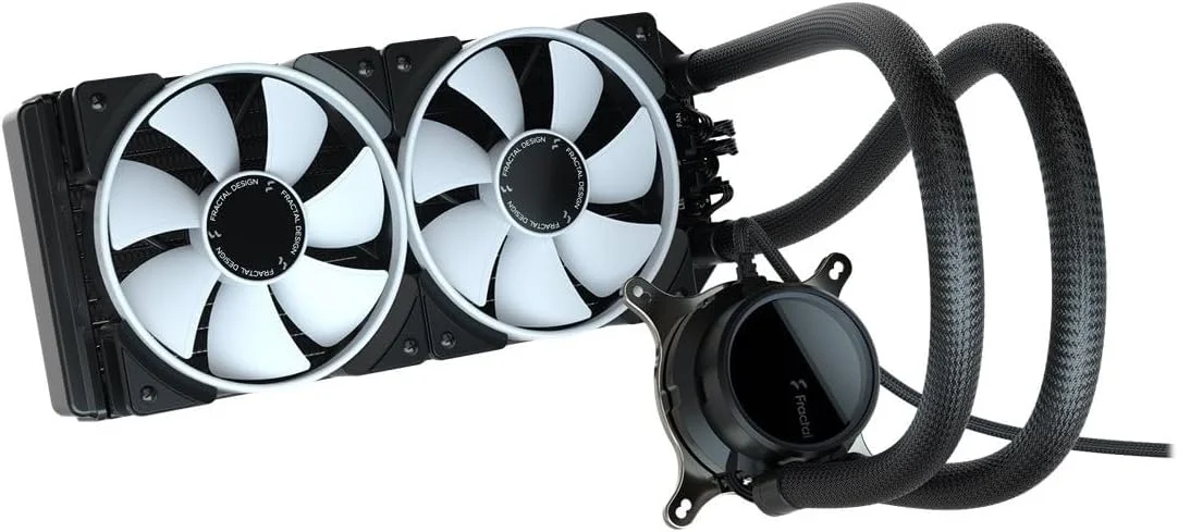 خنک کننده مایع پردازنده Fractal Design Celsius+ S24 Prisma PWM ARGB با رادیاتور باریک 240 میلی‌متری و عملکرد بی صدا