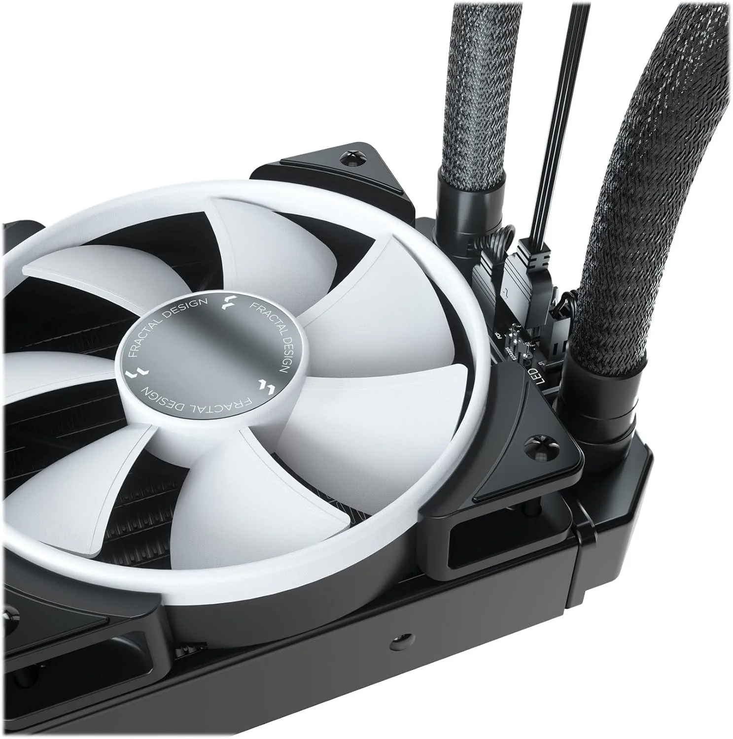 خنک کننده مایع پردازنده Fractal Design Celsius+ S24 Prisma PWM ARGB با رادیاتور باریک 240 میلی‌متری و عملکرد بی صدا