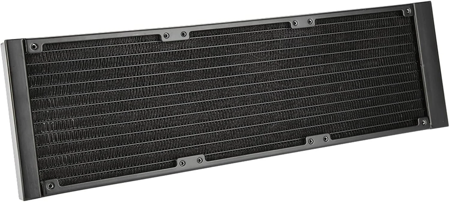 خنک کننده آبی 12 لوله 360 میلی متری، مبدل حرارتی آلومینیومی برای کامپیوتر، لپ تاپ، سرور، دستگاه های زیبایی، تجهیزات صنعتی