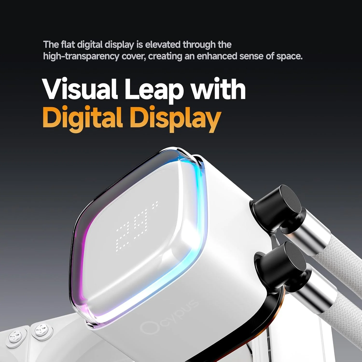 خنک کننده مایع پردازنده Iota L36 WH با نمایشگر دیجیتال، سیستم خنک کننده آبی 360 میلی متری AIO با پمپ کارآمد ARGB، TDP 300W، فن های FDB کم صدا، 2000 دور در دقیقه، مناسب برای AMD AM4/AM5 و Intel LGA 115X/1200/1700/1851