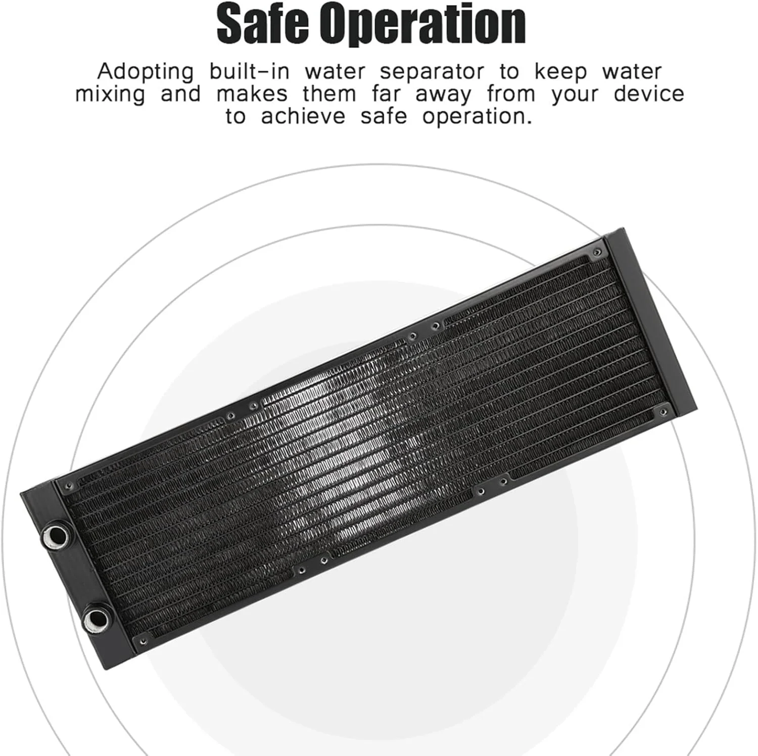 خنک کننده آبی 12 لوله 360 میلی متری، مبدل حرارتی آلومینیومی برای کامپیوتر، لپ تاپ، سرور، دستگاه های زیبایی، تجهیزات صنعتی خنک کننده آبی 12 لوله 360 میلی متری، مبدل حرارتی آلومینیومی برای کامپیوتر، لپ تاپ، سرور، دستگاه های زیبایی، تجهیزات صنعتی